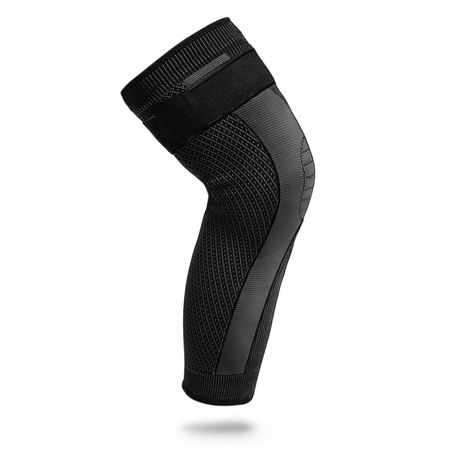 Extended Men&#039;s Sports Knitted Nylon Knee Pads Compression Knee Pads Cycling Dance Knee Pads Long Strap-on Protection Knee Pads