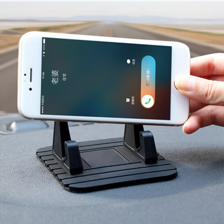 Silicone Car Phone Holder Mobile Phone Car Holder Flat Silicone Lazy Holder Mini Car Holder