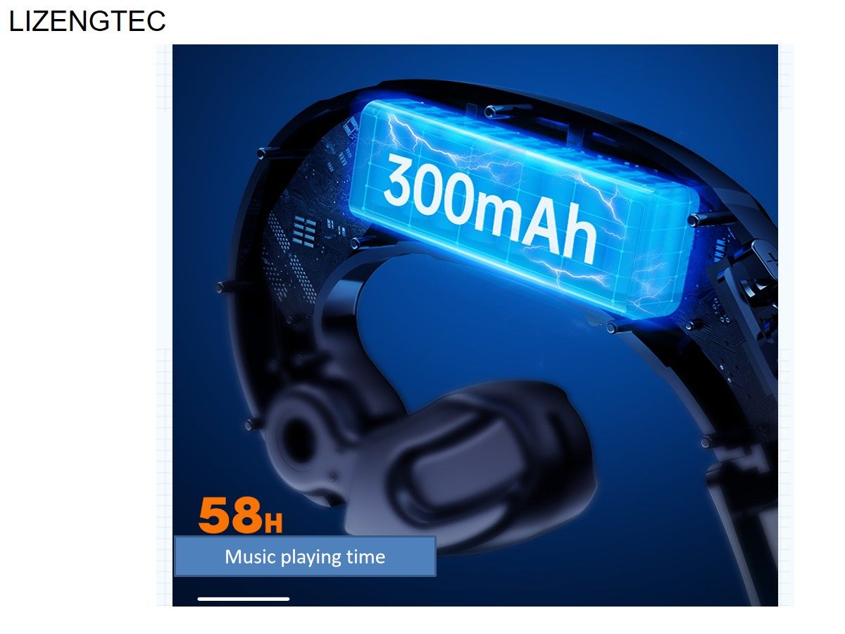 New V20 Non-in-ear New Concept Bone Conduction Wireless Bluetooth Headset