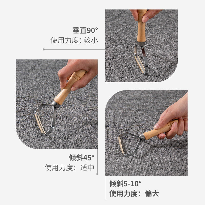 Pet Cat Hair Dog Hair Sticky Hair Remover Brusher